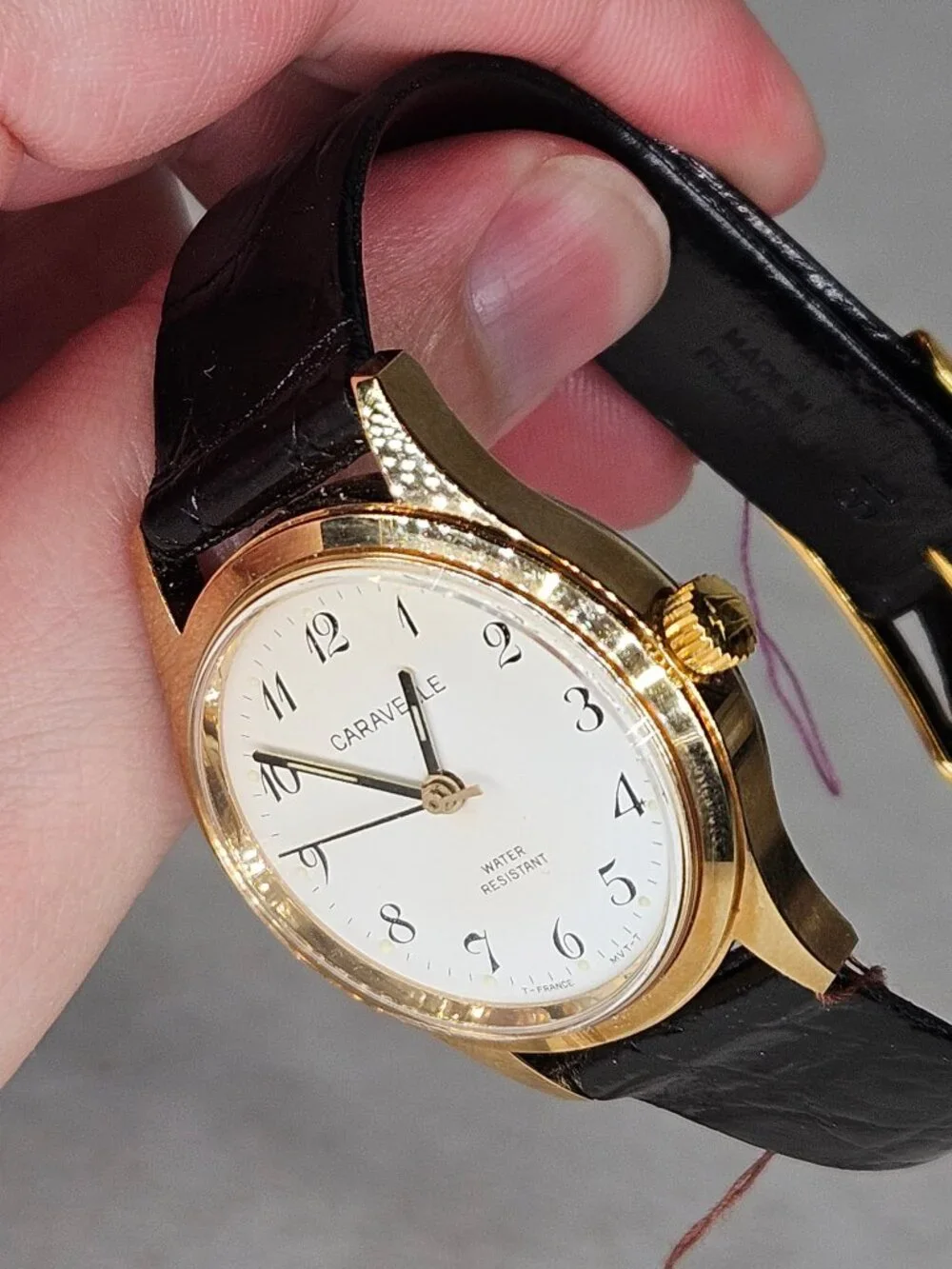 Bulova gold metal